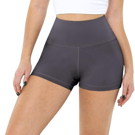 Workout Booty Spandex Shorts for Women, High Waist Soft Yoga Bike Shorts