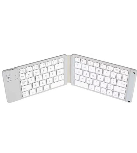 Wireless Folding Keyboard Bluetooth Keyboard with Touchpad for Windows, Android, Ios,Phone,Multi-Function Button Mini Keyboard