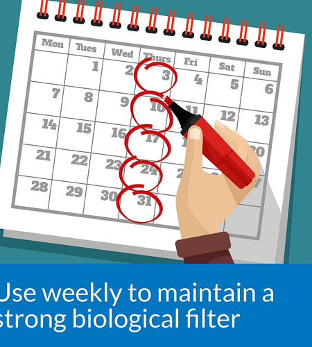 Stress Zyme Bacterial Cleaner, Freshwater and Saltwater Aquarium Water Cleaning Solution