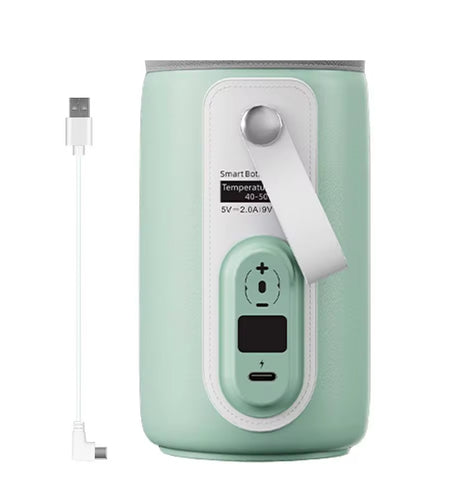 Baby Nursing Bottle Heater Safe Insulated Bag USB Rechargeable Milk Water Warmer Cover for Infant Outdoor Traveling Accessories