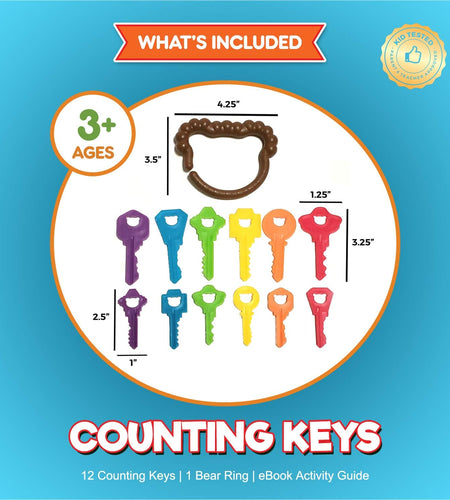 Baby Keys Montessori Toys for Toddlers - Toy Keys, Matching Toddler Games, Learning Toys for 2 Year Olds - Real Keys, Pretend Play Toys and Sensory Toys for Autistic Children with Activity Ebook