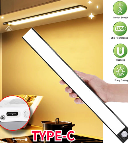 Night Light Led Light under Cabinet Light Motion Sensor Night Light Closet Light Cabinet Kitchen Lighting Magnetic Night Light