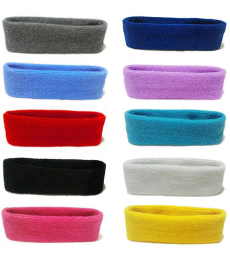 Quick Dry Sweatband Sports Yoga Fitness Stretch Sweat Hair Band Gym Sport Safety Headband Headwear