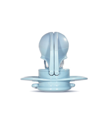 Keep-It-Kleen Pacifier 0-36M (2-Pack), Closes Automatically When Dropped | Elephant/Monkey