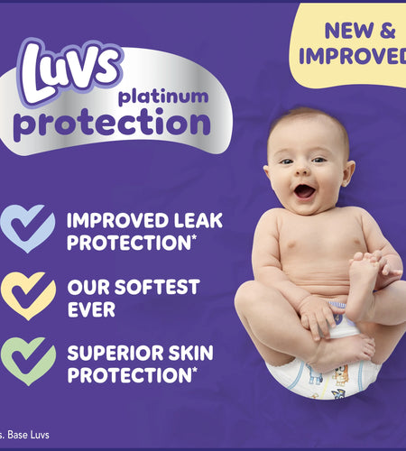 Platinum Protection Baby Diapers, Size 3, 192 Count (Select for More Options)