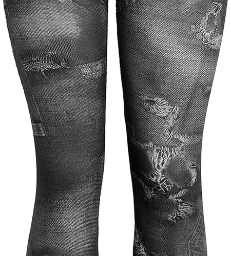 Kmystic Women'S Cotton Blend Basic Workout Fun Printed Leggings