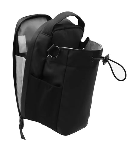 Magnetic Gym Sling Bag Water Bottle & Phone Holder Waterproof Crossbody Bag for Outdoor Sports Travel Fitness Accessories