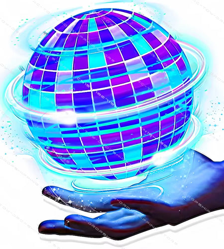 Flying Ball Boomerang Fly Magic with LED Lights Drone Hover Ball Fly Nova Orb Flying Spinner Fidget Toys Children Family Gifts